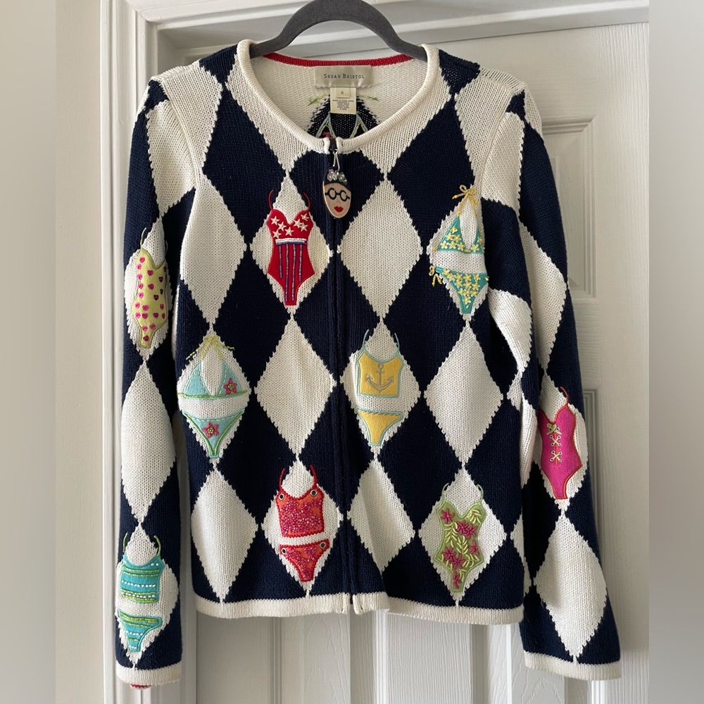 Vintage Susan Bristol Bathing Suit novelty Swearer
